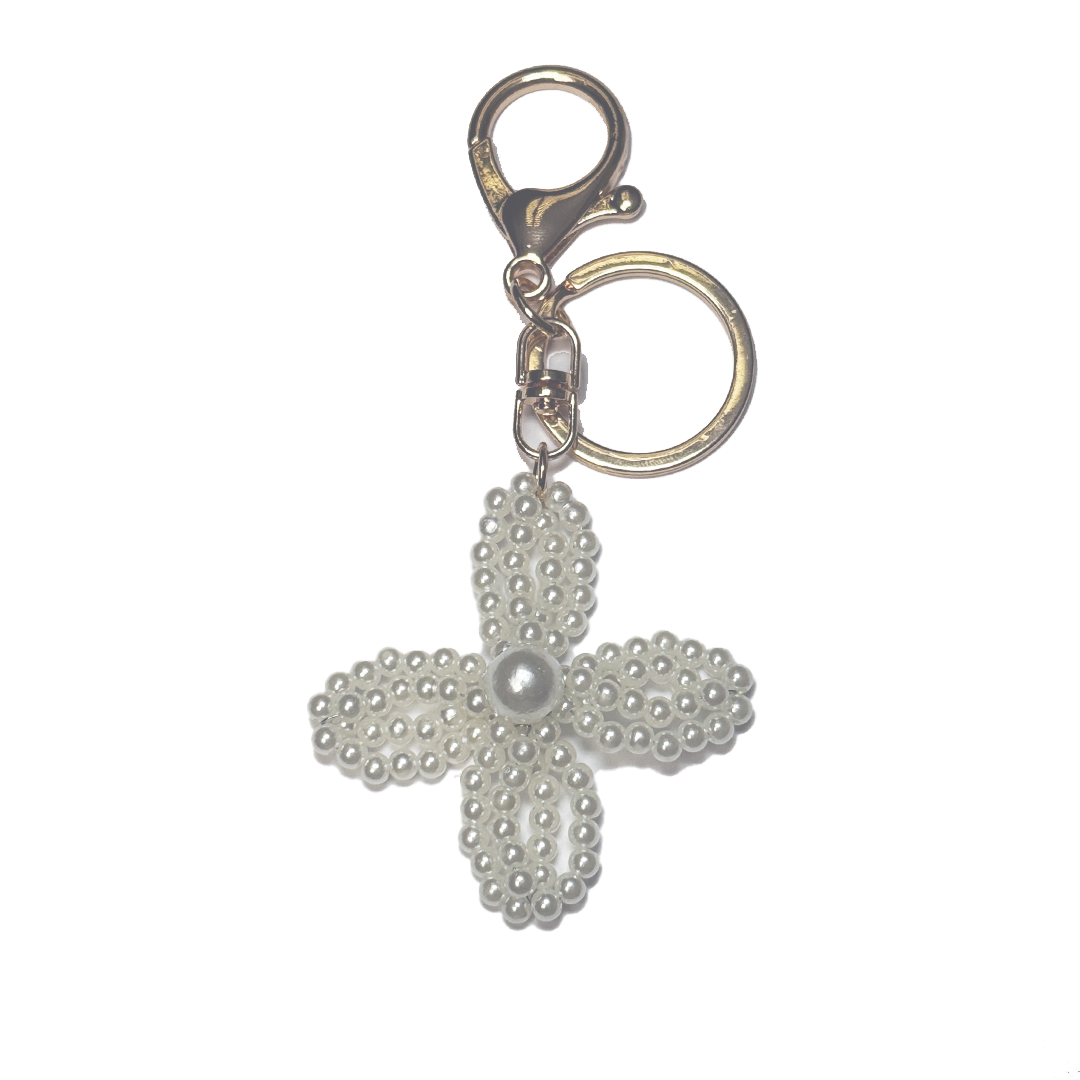 Diamant - Handmade Pearl Purse Charm